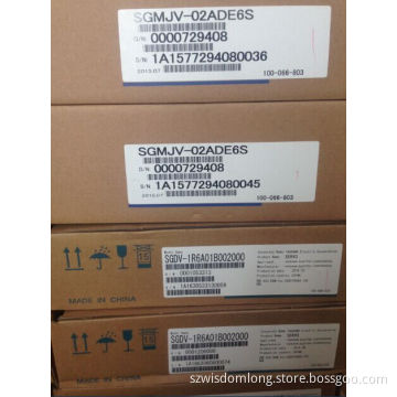 Yaskawa Drive SGDV-1R6A01B with Motor SGMJV-02ADE6S NEW